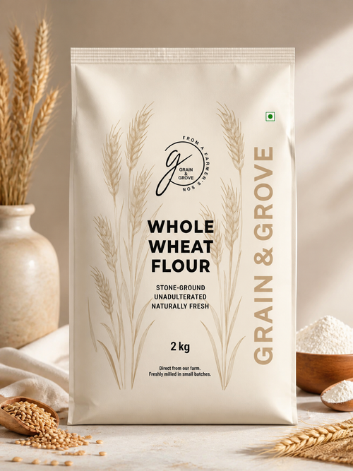 Stone-ground whole wheat flour