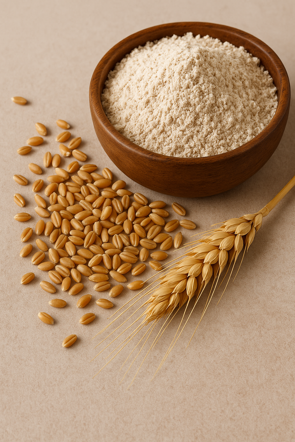 Stone-ground whole wheat flour